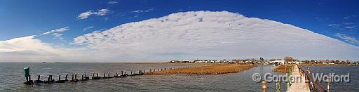 Clouds Over Powderhorn_32221-6.jpg - Powderhorn Lake photographed along the Gulf coast near Port Lavaca, Texas, USA.